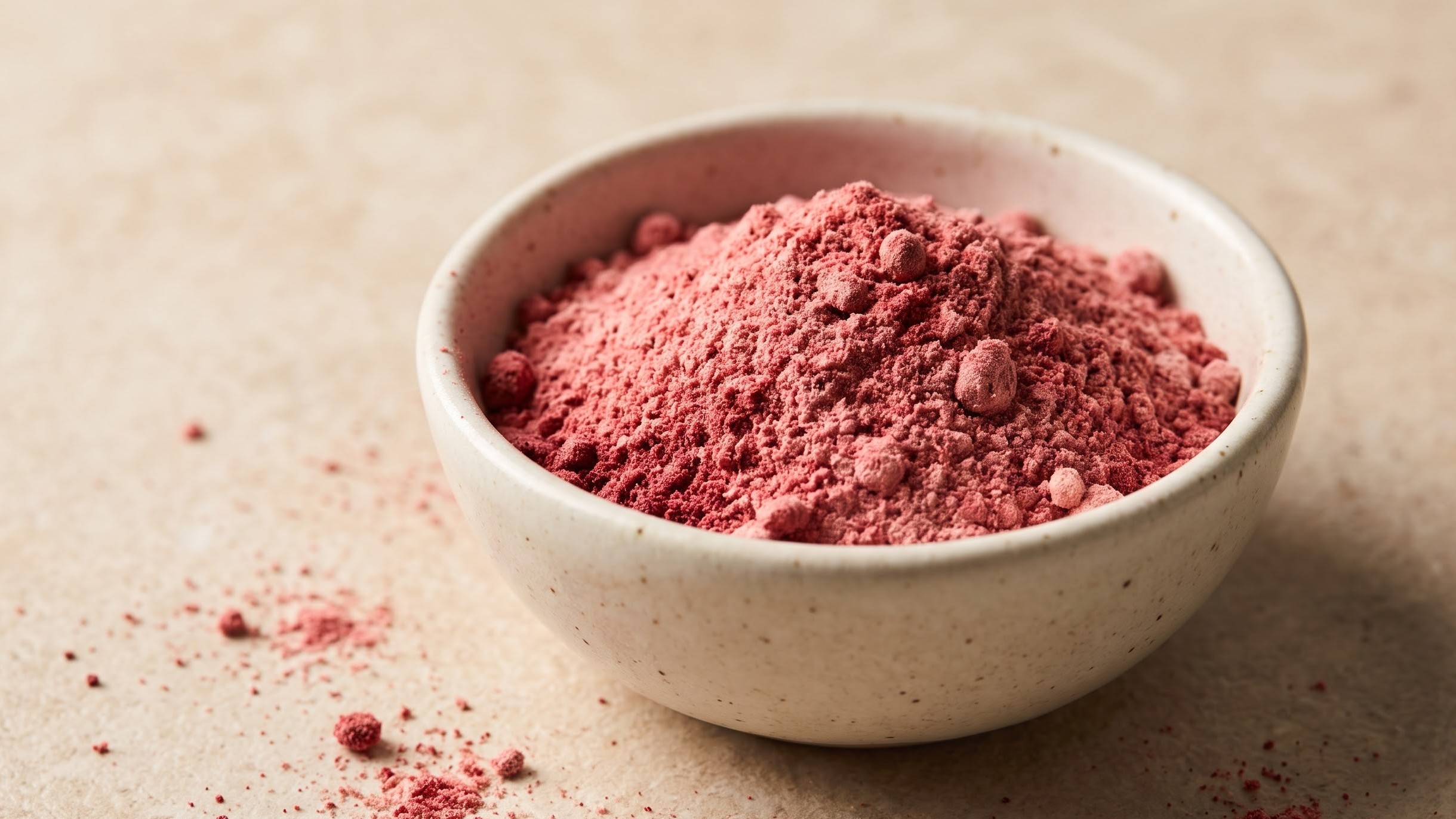 Strawberry powder