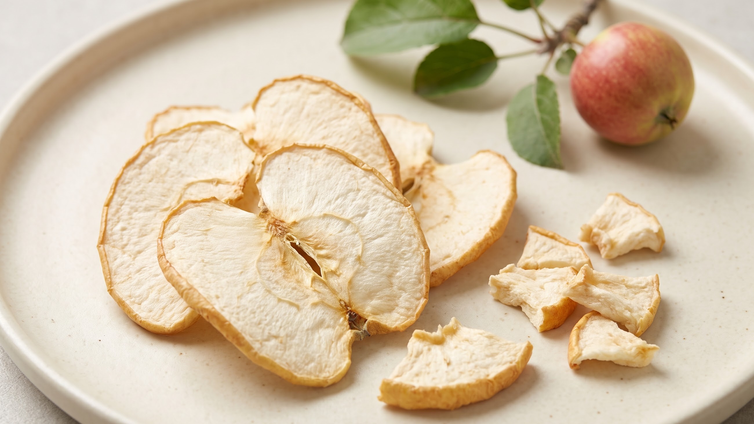 Freeze-dried apple