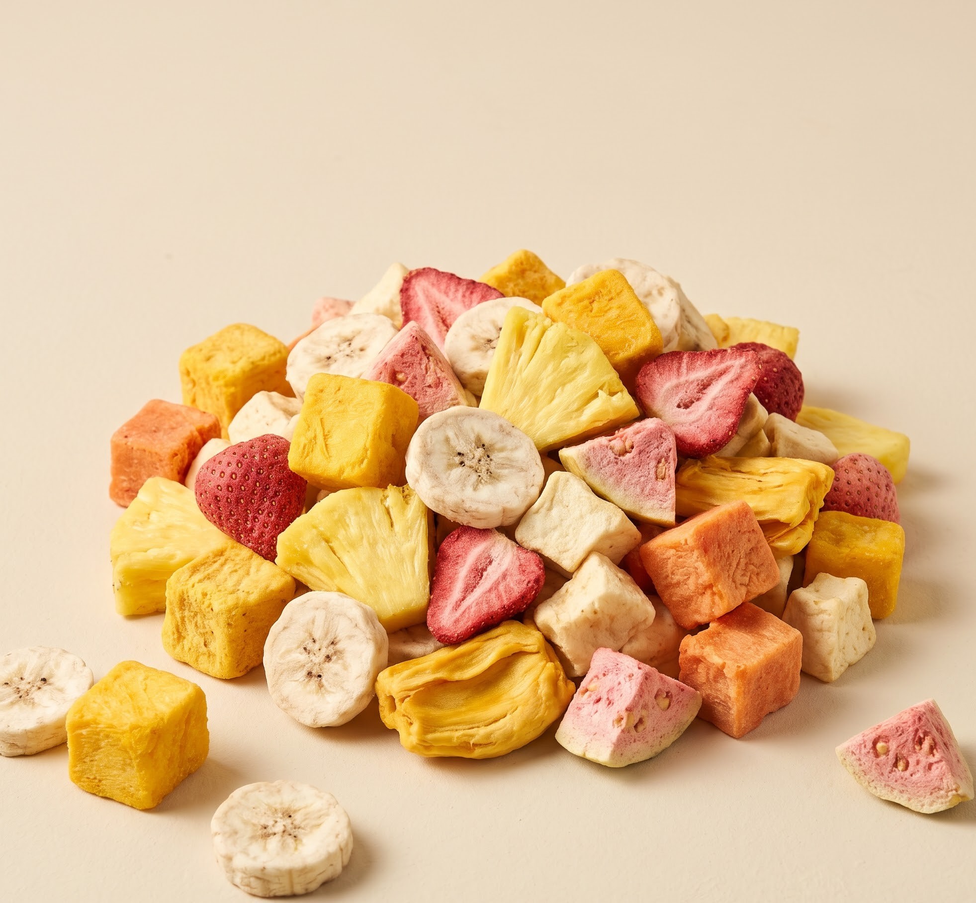 Freeze-dried fruits