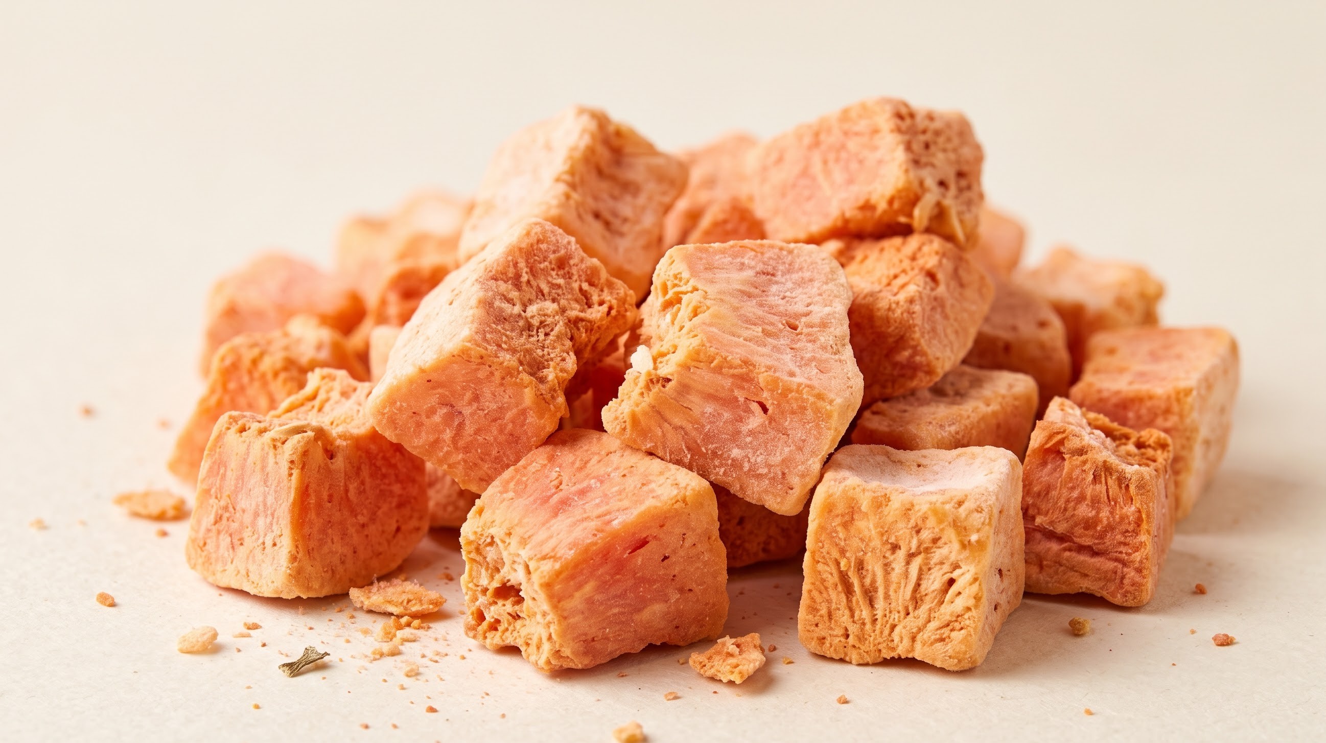 Freeze-dried papaya