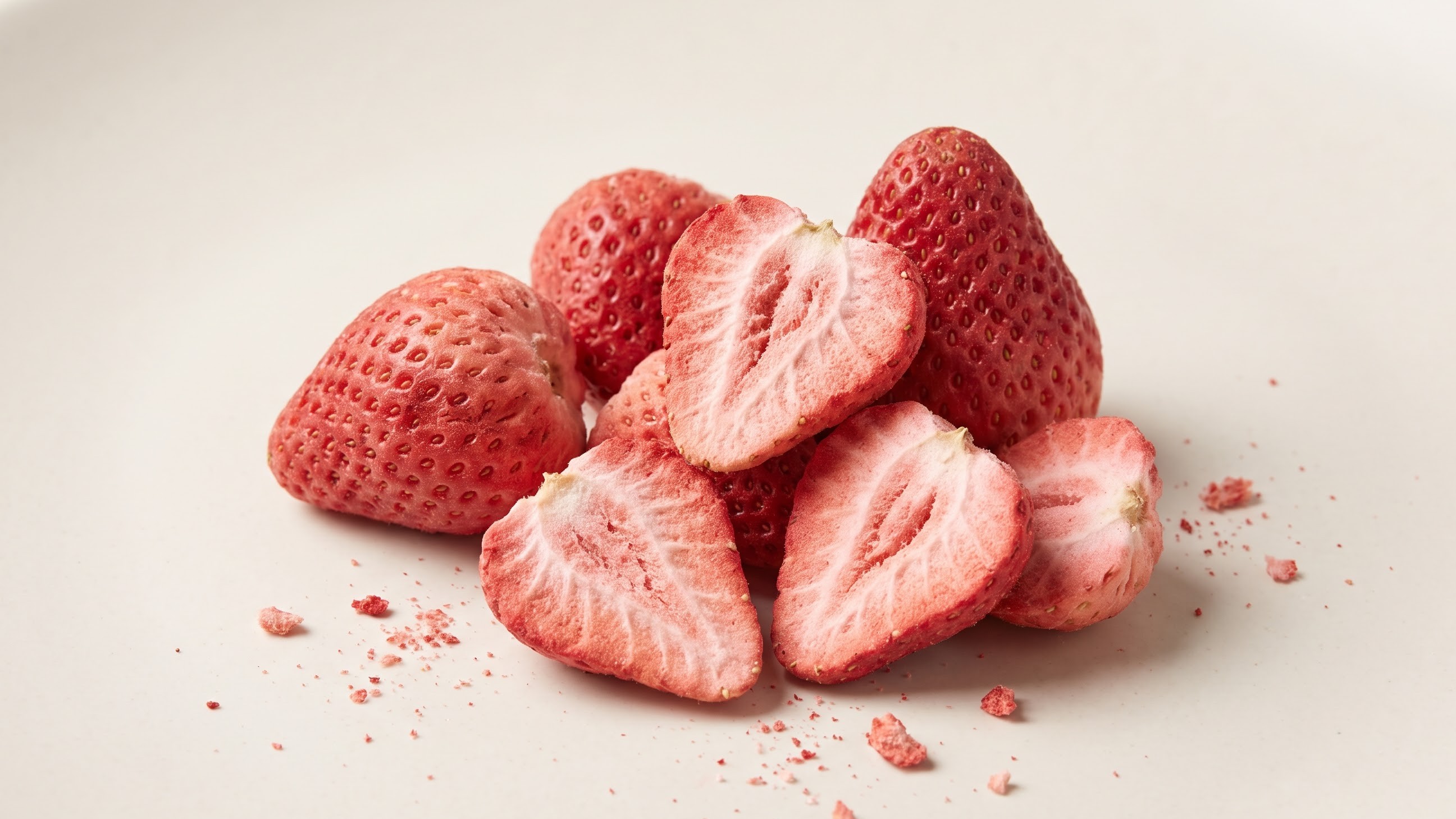Freeze-dried fruits