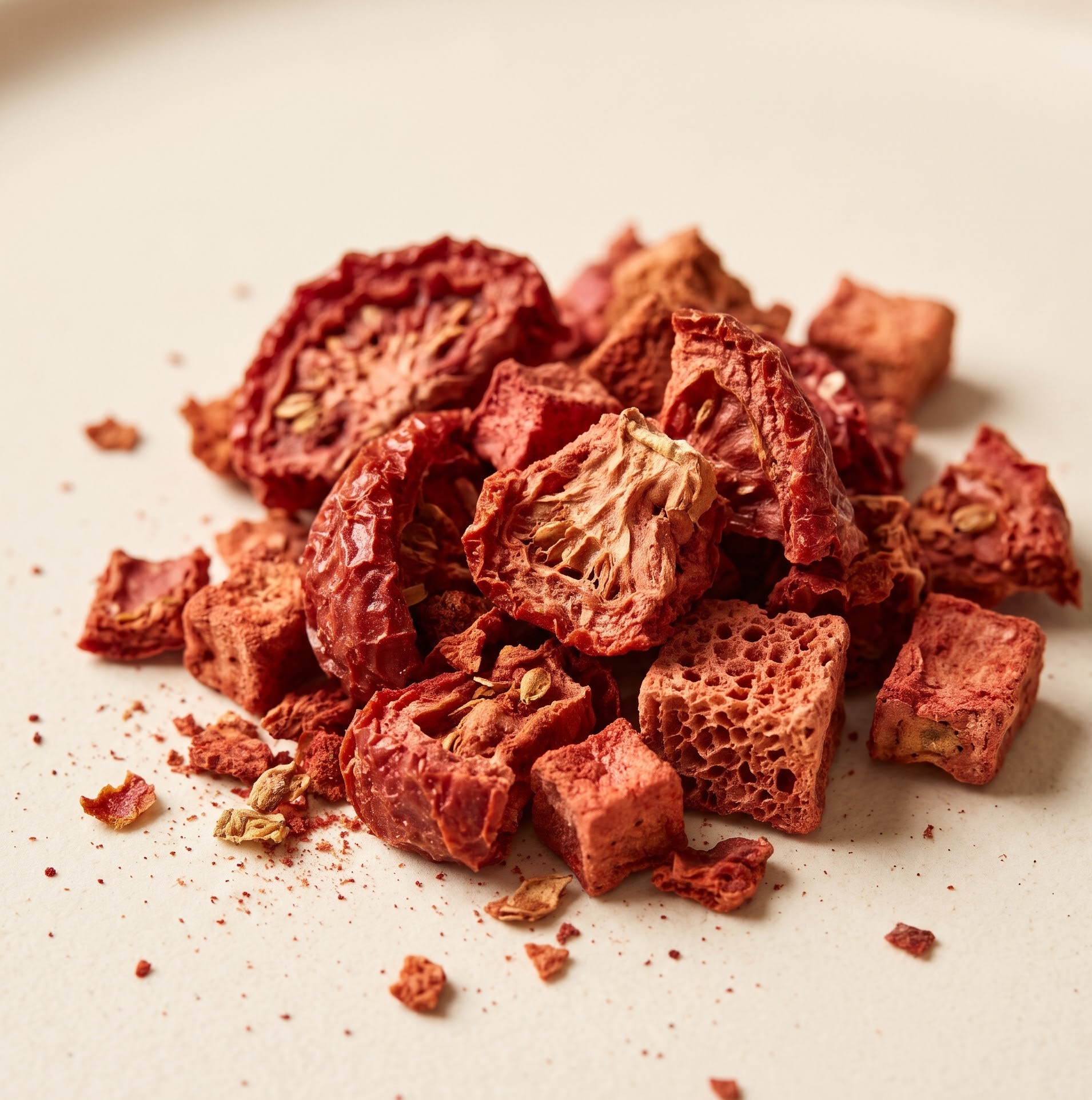 Freeze-dried tomato