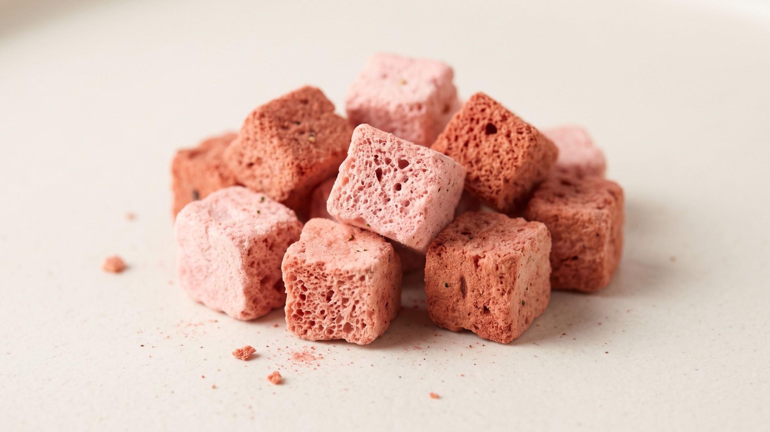 Freeze-dried watermelon